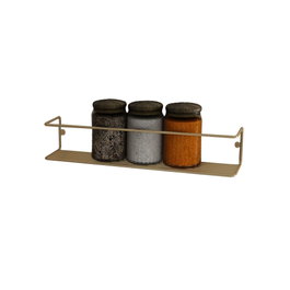 Hanah Home Estante de Pared Dorado